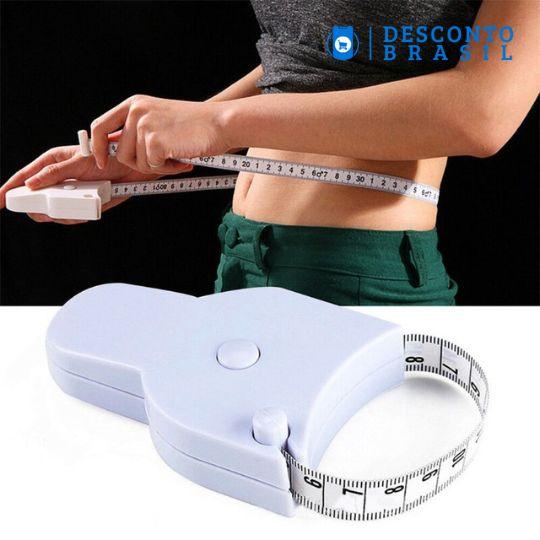 Fita Métrica Corporal Automática - Bodytech - Desconto Brasil