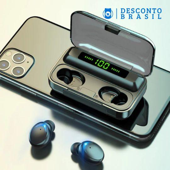 Fone Bluetooth à Prova d’água - Sport Pro® - Desconto Brasil