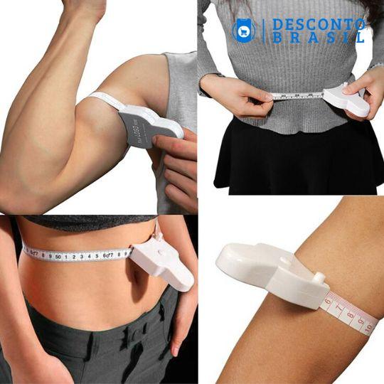 Fita Métrica Corporal Automática - Bodytech - Desconto Brasil