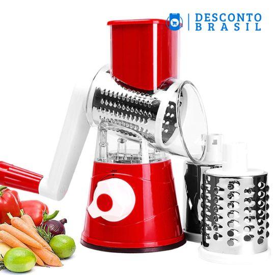 CutterAll™ - Cortador e Fatiador de Legumes Multifuncional 3 em 1 - Desconto Brasil