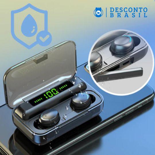 Fone Bluetooth à Prova d’água - Sport Pro® - Desconto Brasil