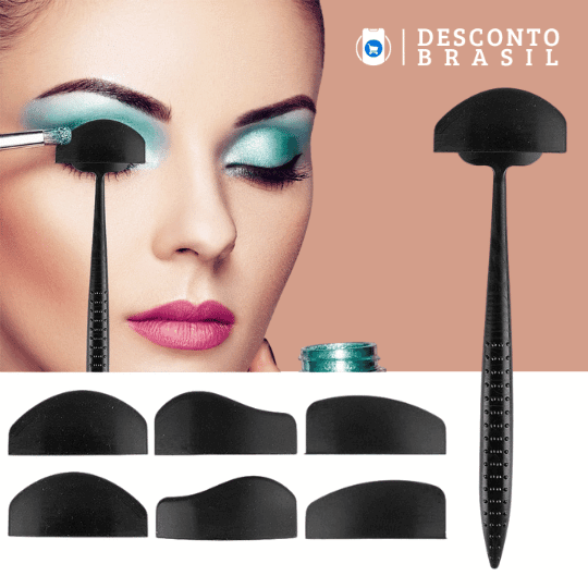 Kit Profissional de Sombra 3 em 1 - Desconto Brasil