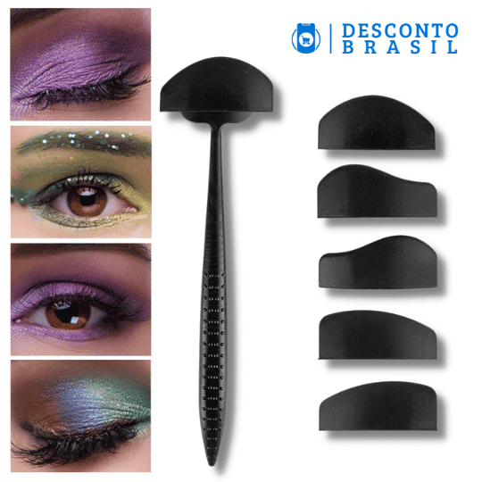 Kit Profissional de Sombra 3 em 1 - Desconto Brasil
