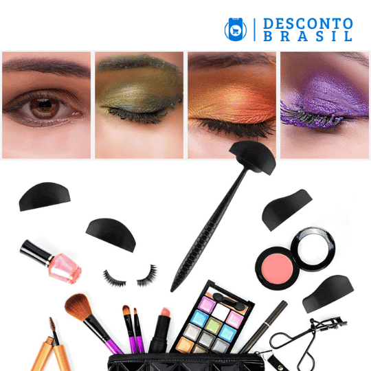 Kit Profissional de Sombra 3 em 1 - Desconto Brasil