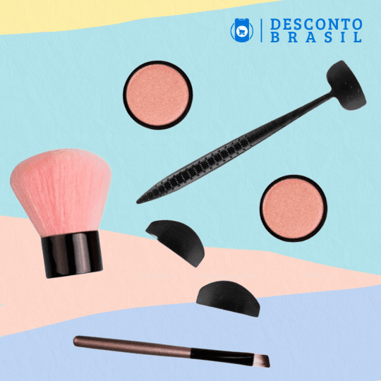 Kit Profissional de Sombra 3 em 1 - Desconto Brasil