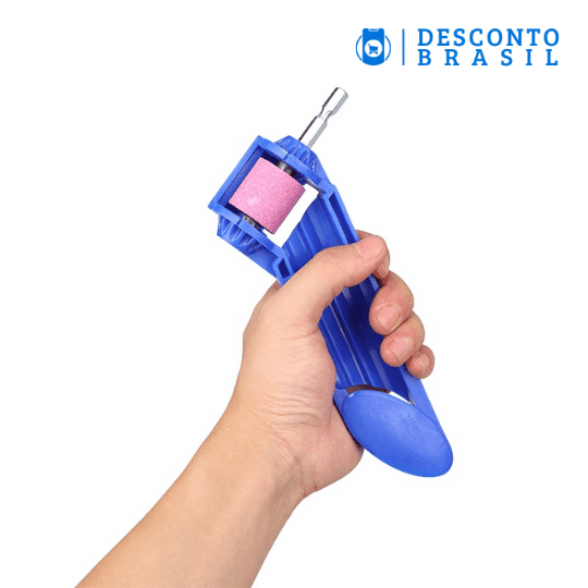 Amolador de Brocas Portátil SharpDrill Plus - Desconto Brasil