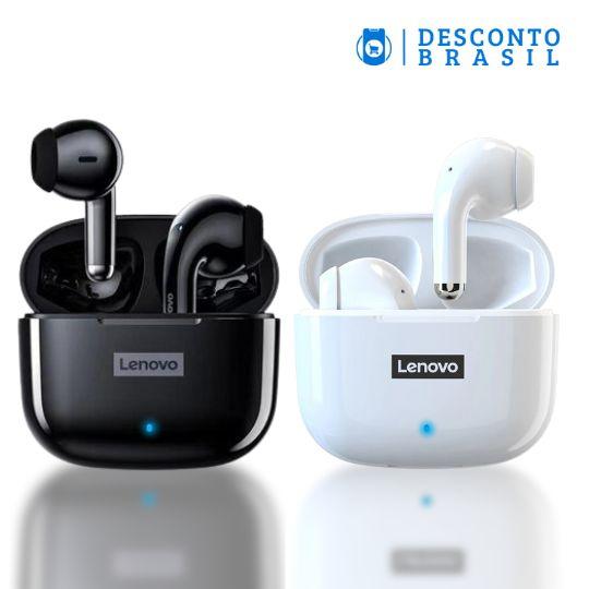 Fone de Ouvido Sem Fio Lenovo LP40 PRO - Desconto Brasil