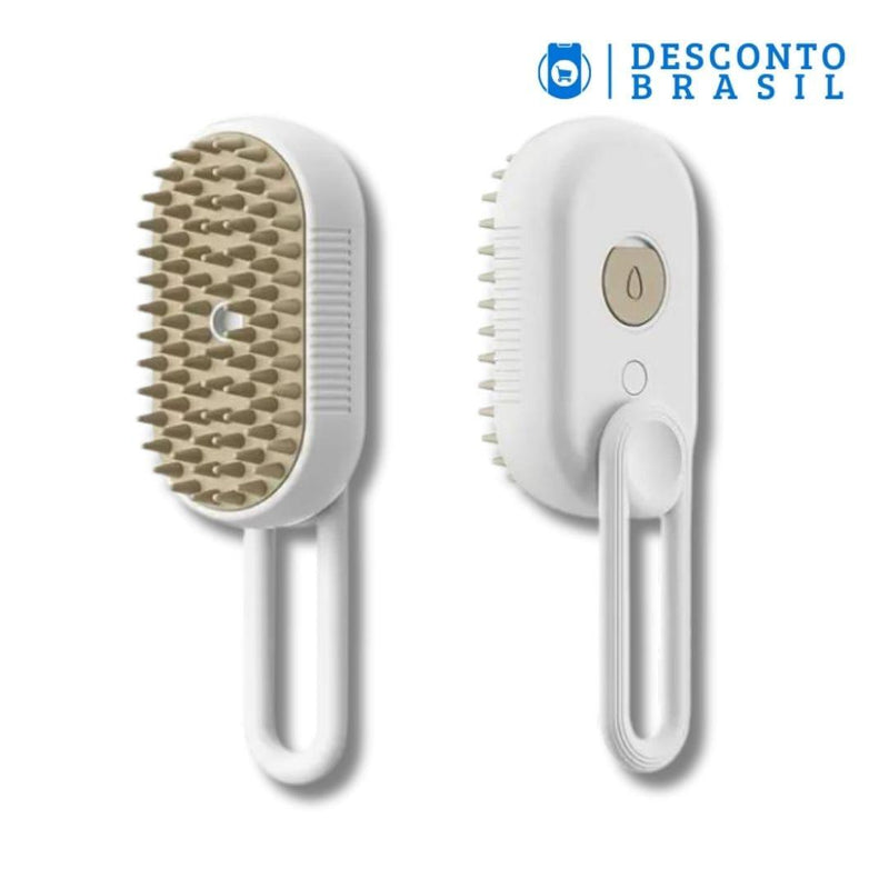 Escova PetLux - Escova de Vapor 3 em 1