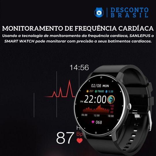 SmartWatch Lige - Rélogio Inteligente - Desconto Brasil