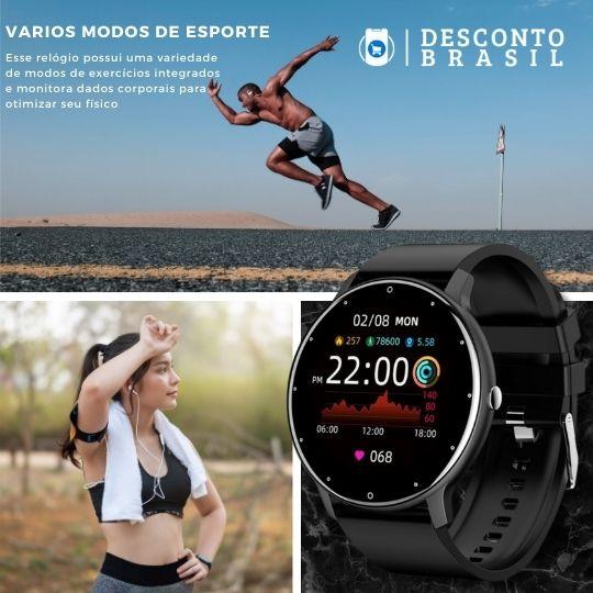 SmartWatch Lige - Rélogio Inteligente - Desconto Brasil